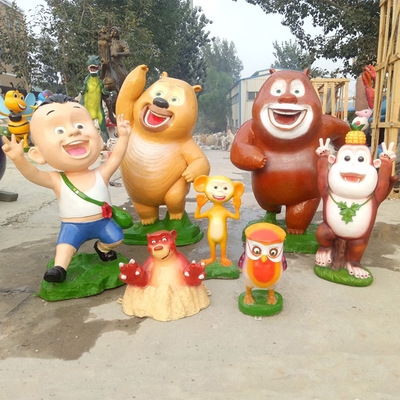 熊出沒動畫雕塑中的計算機網絡技術應用